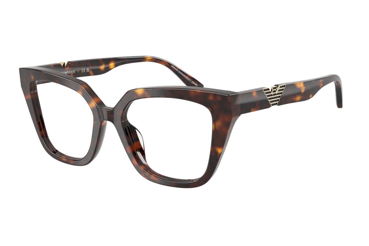 OCCHIALE DA VISTA DONNA | EMPORIO ARMANI EA 3267U - 5026 AVANA SCINTILLANTE - CALIBRO 50