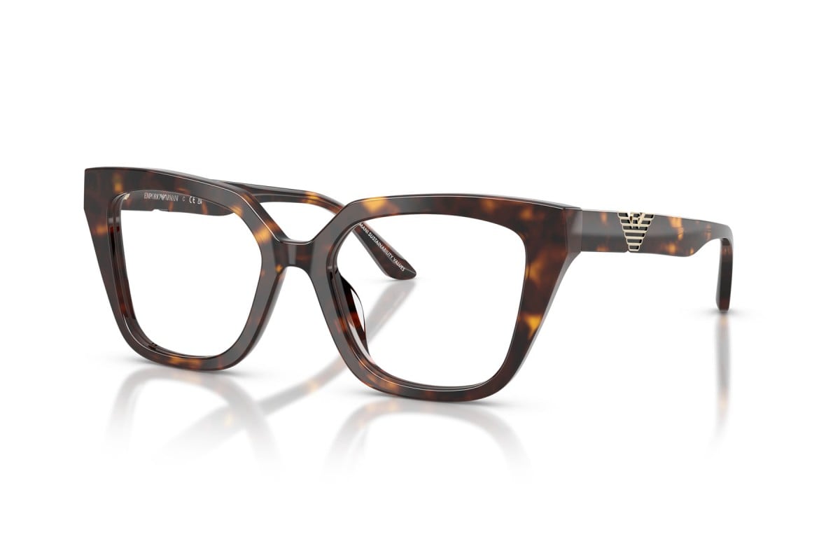 OCCHIALE DA VISTA DONNA | EMPORIO ARMANI EA 3267U - 5026 AVANA SCINTILLANTE - CALIBRO 50