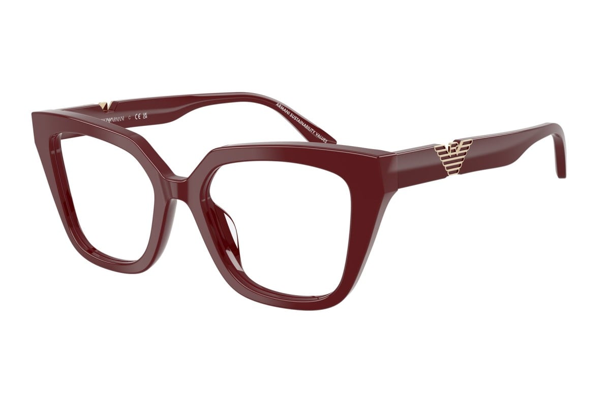 OCCHIALE DA VISTA DONNA | EMPORIO ARMANI EA 3267U - 6323 BORDEAUX LUCIDO - CALIBRO 50