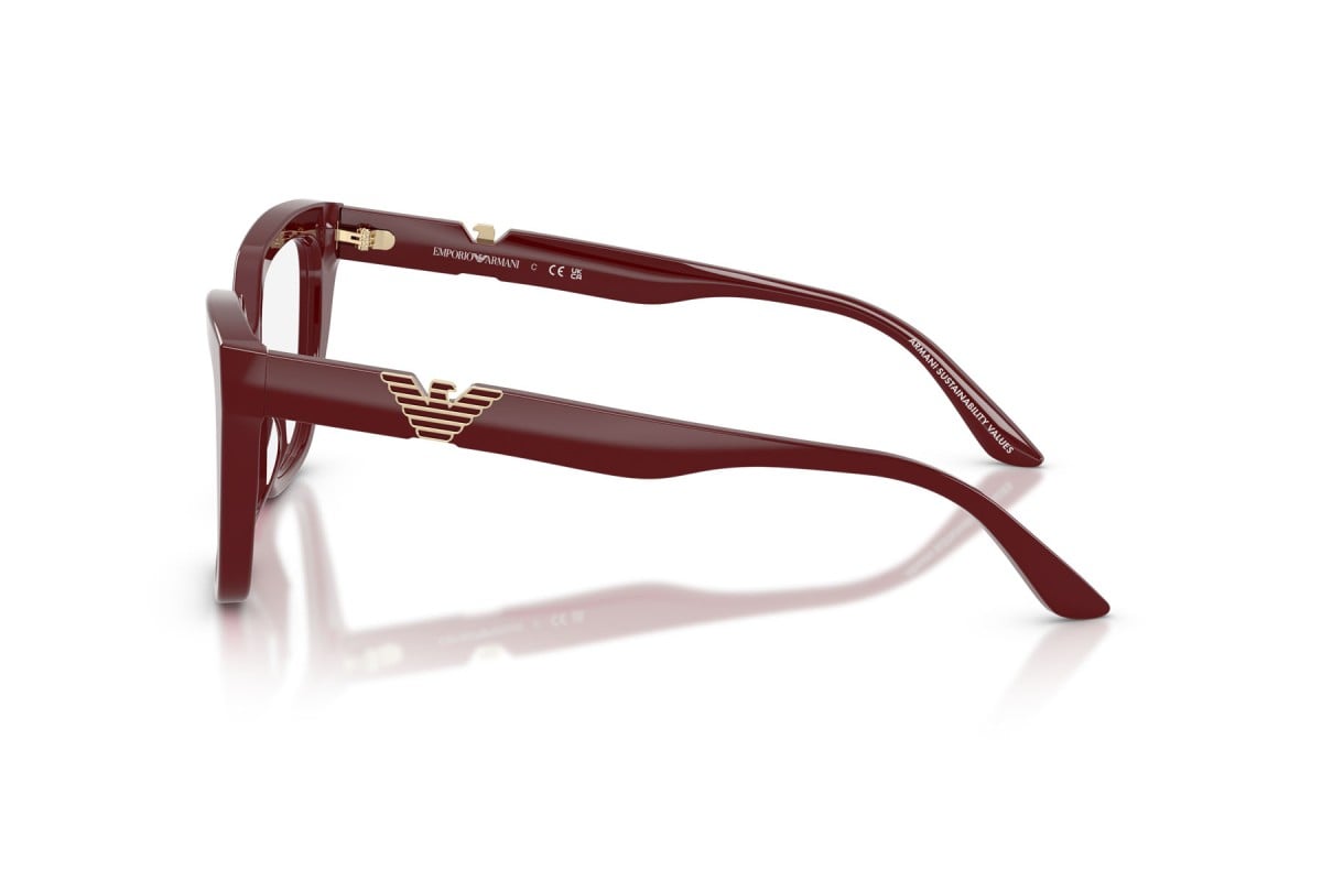 OCCHIALE DA VISTA DONNA | EMPORIO ARMANI EA 3267U - 6323 BORDEAUX LUCIDO - CALIBRO 50