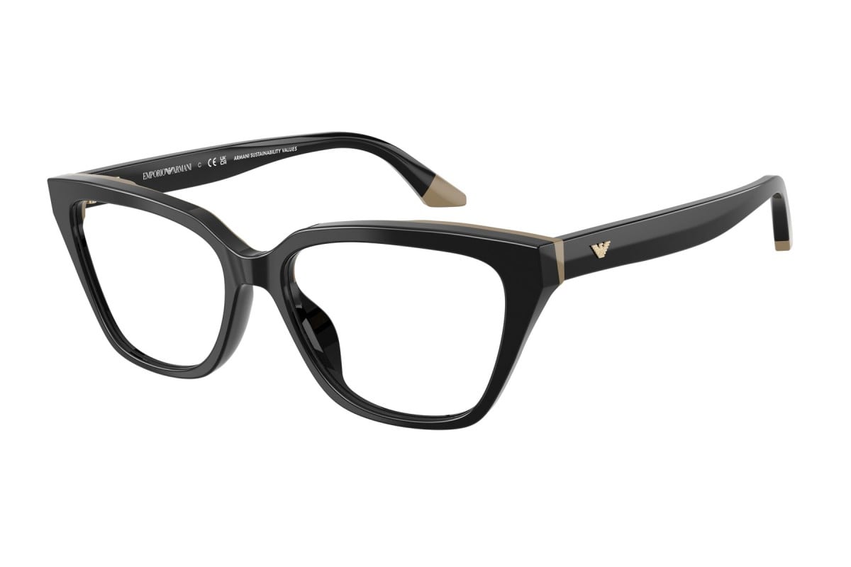 OCCHIALE DA VISTA DONNA | EMPORIO ARMANI EA 3270U - 6313 NERO/BEIGE - CALIBRO 53