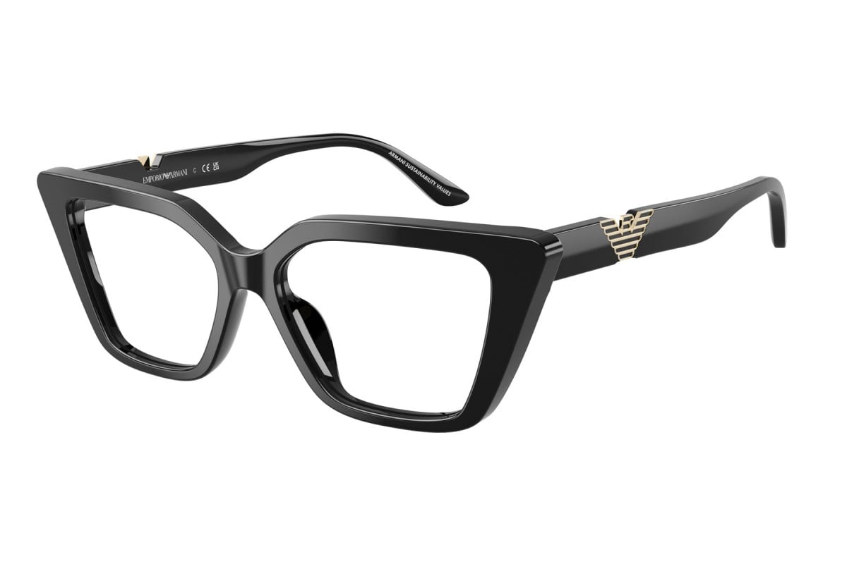 OCCHIALE DA VISTA DONNA | EMPORIO ARMANI EA 3273U - 5017 NERO LUCIDO - CALIBRO 52