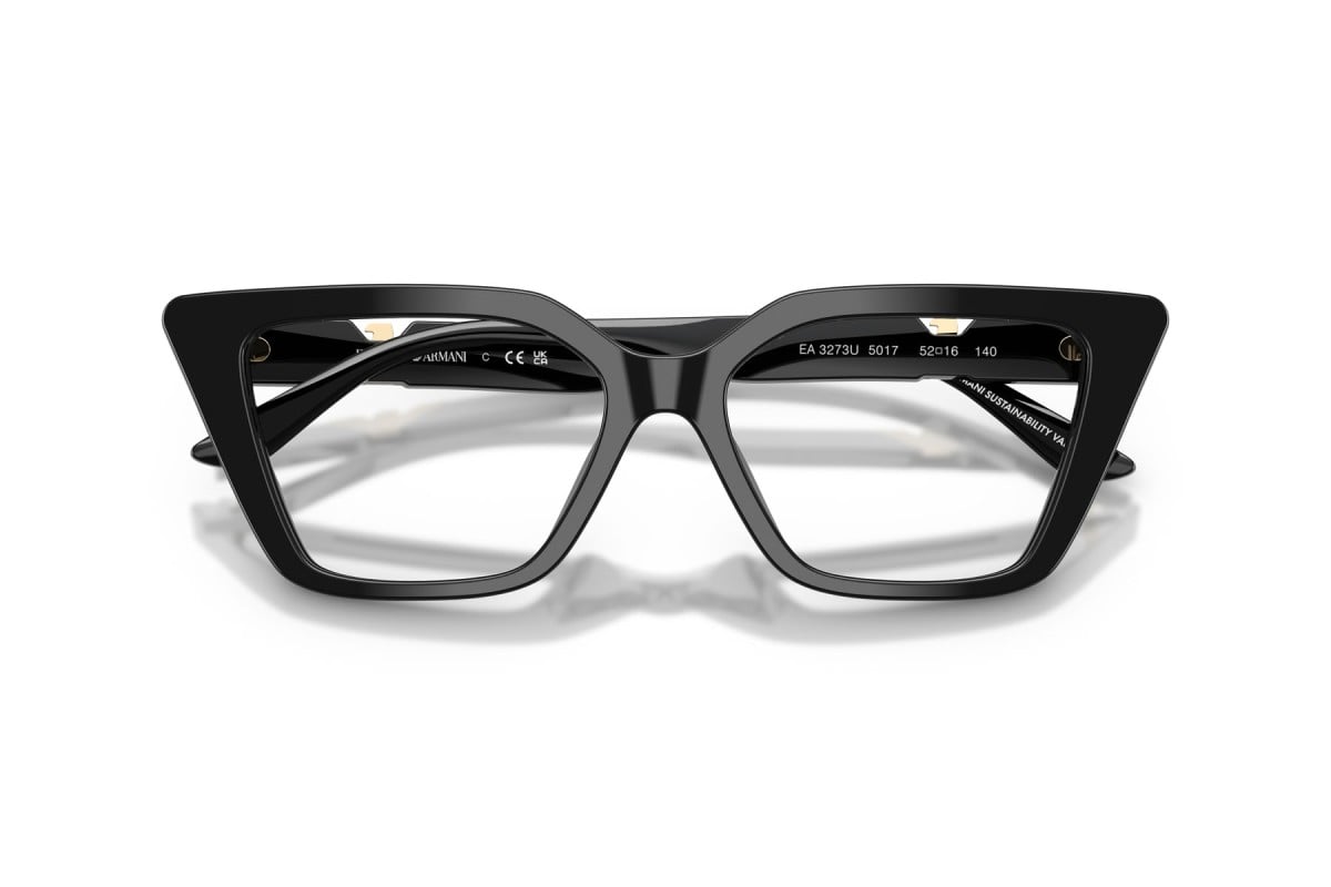 OCCHIALE DA VISTA DONNA | EMPORIO ARMANI EA 3273U - 5017 NERO LUCIDO - CALIBRO 52