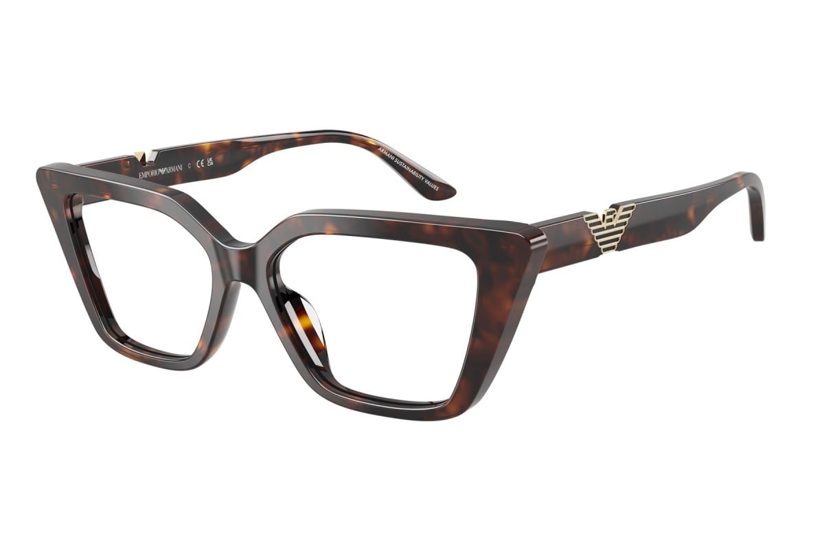 OCCHIALE DA VISTA DONNA | EMPORIO ARMANI EA 3273U - 5026 AVANA SCINTILLANTE - CALIBRO 52