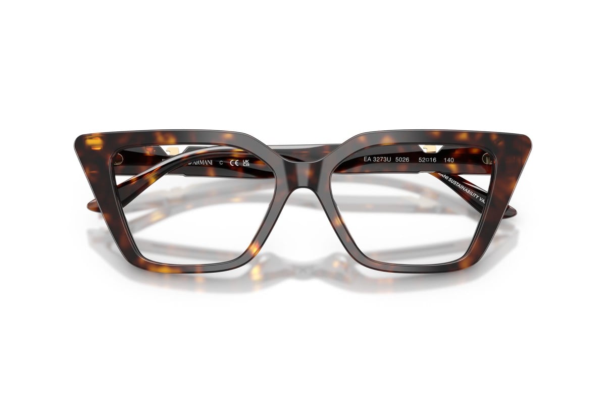 OCCHIALE DA VISTA DONNA | EMPORIO ARMANI EA 3273U - 5026 AVANA SCINTILLANTE - CALIBRO 52