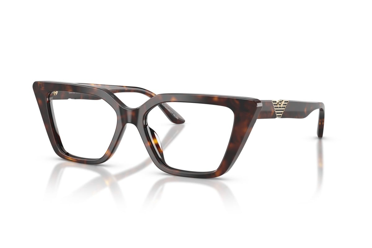 OCCHIALE DA VISTA DONNA | EMPORIO ARMANI EA 3273U - 5026 AVANA SCINTILLANTE - CALIBRO 52