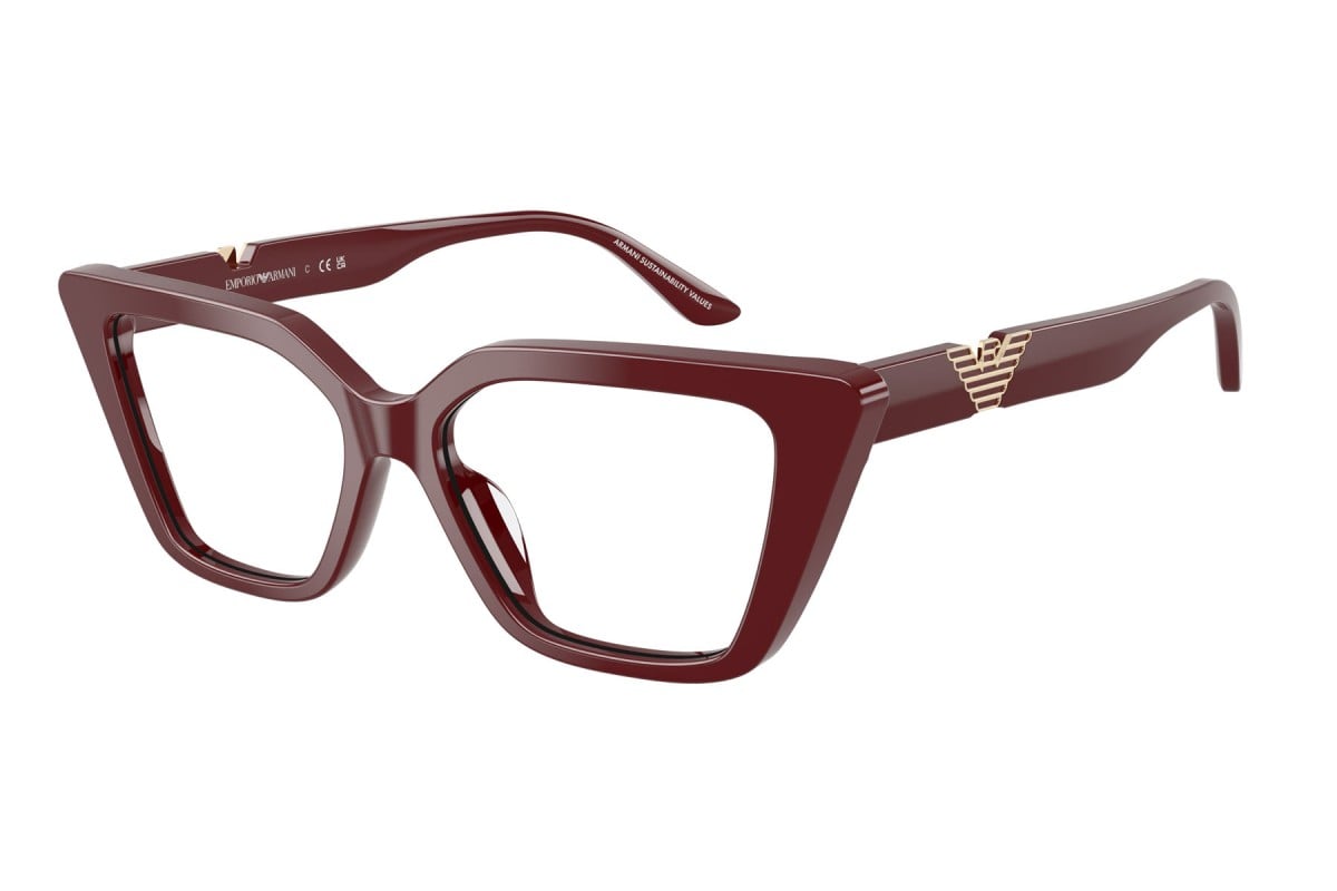 OCCHIALE DA VISTA DONNA | EMPORIO ARMANI EA 3273U - 6323 BORDEAUX LUCIDO - CALIBRO 52