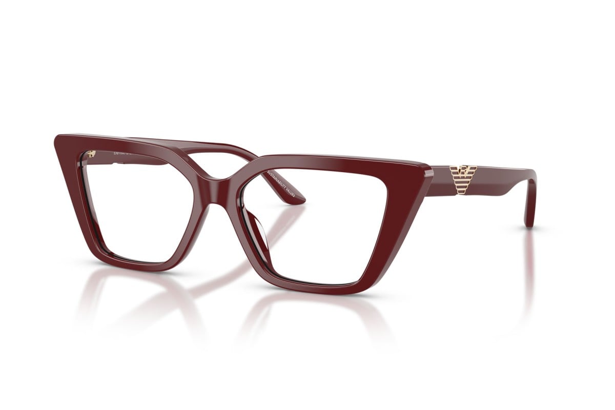 OCCHIALE DA VISTA DONNA | EMPORIO ARMANI EA 3273U - 6323 BORDEAUX LUCIDO - CALIBRO 52