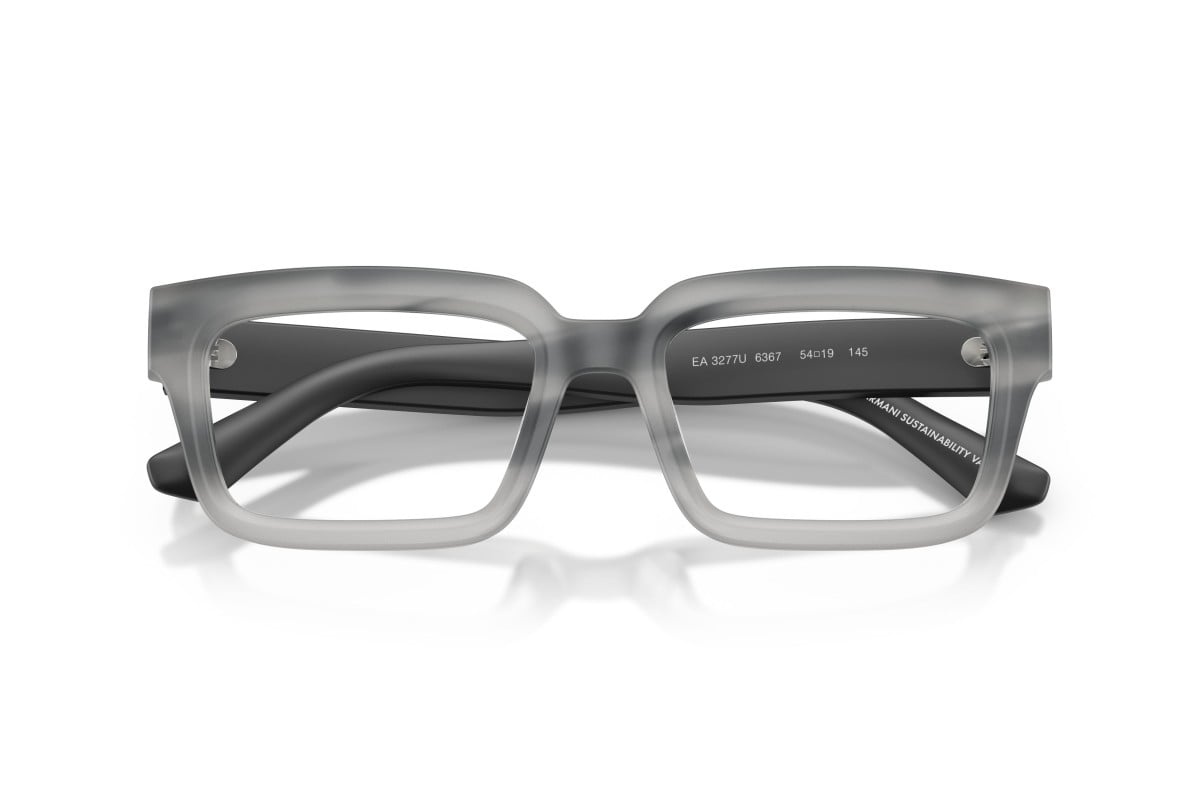 OCCHIALE DA VISTA UNISEX | EMPORIO ARMANI EA 3277U - 6367 GRIGIO AVANA STRIATO - CALIBRO 54