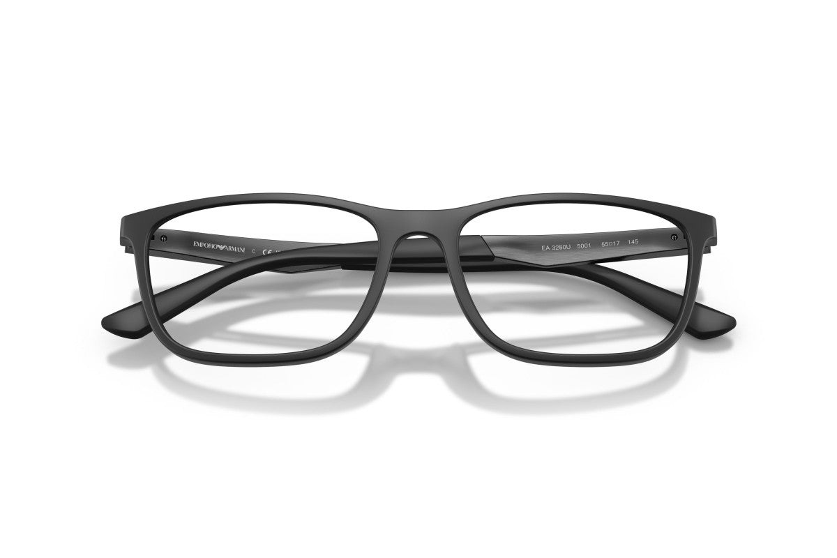 OCCHIALE DA VISTA UOMO | EMPORIO ARMANI EA 3280U - 5001 NERO OPACO - CALIBRO 53