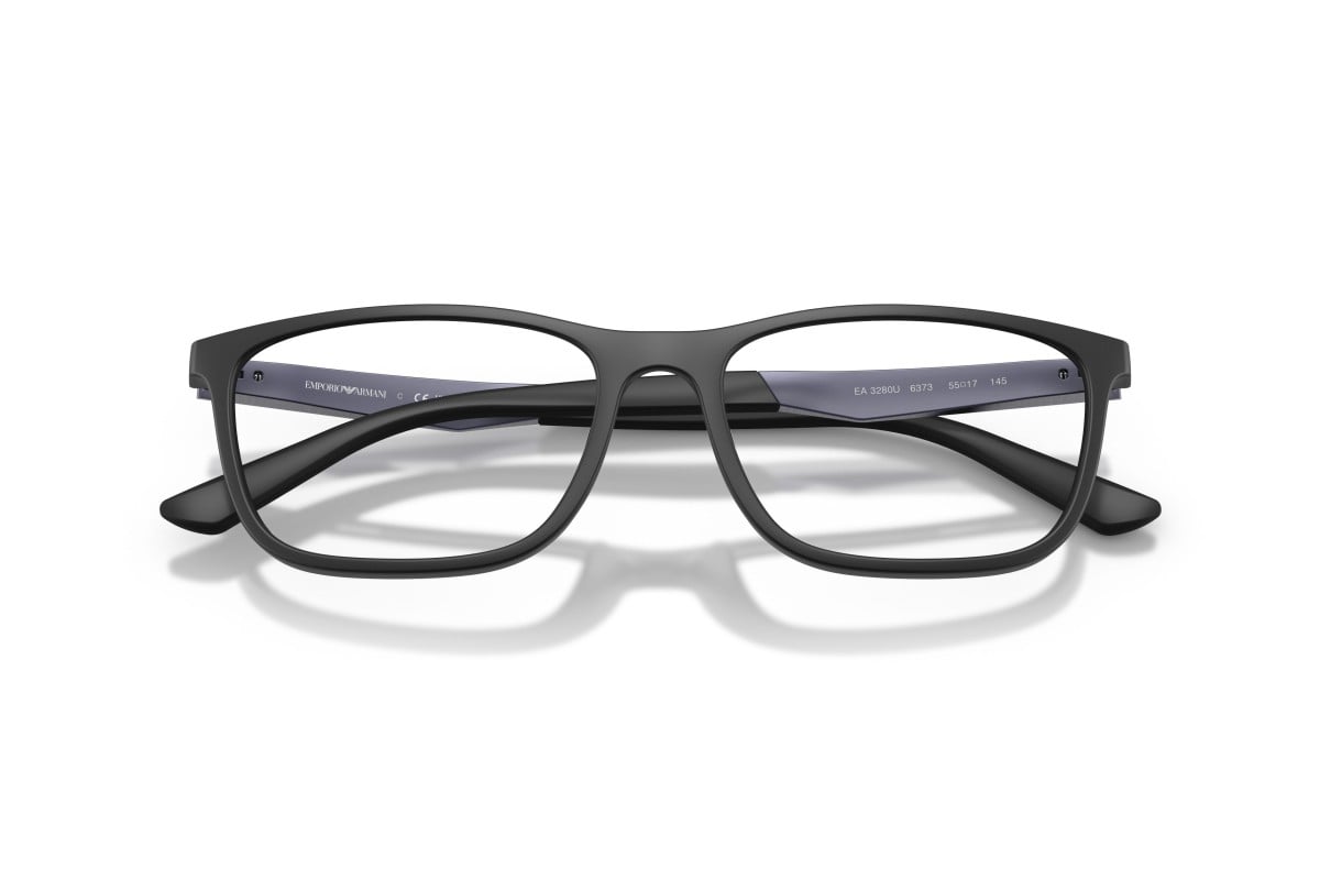 OCCHIALE DA VISTA UOMO | EMPORIO ARMANI EA 3280U - 6373 NERO OPACO - CALIBRO 55