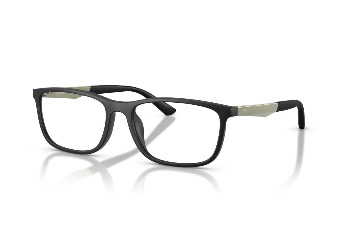 OCCHIALE DA VISTA UOMO | EMPORIO ARMANI EA 3280U - 6374 NERO OPACO - CALIBRO 53