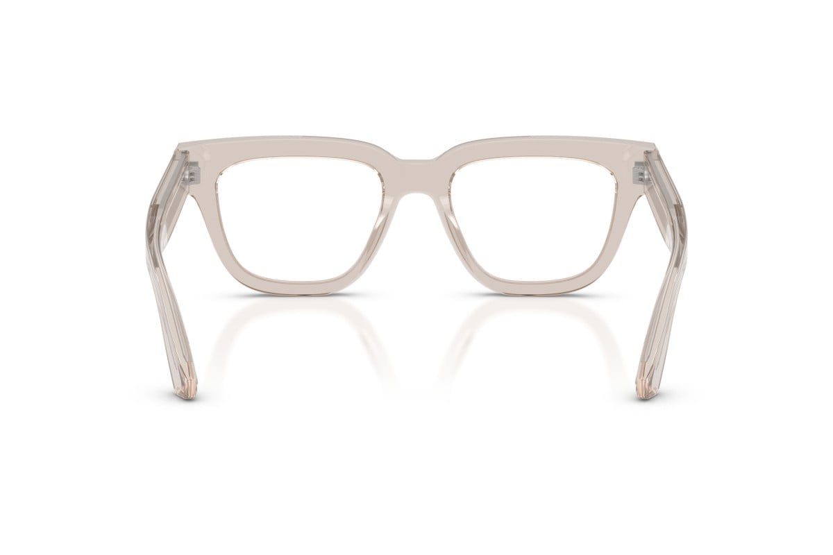 OCCHIALE DA VISTA DONNA | EMPORIO ARMANI EA 3281 - 6363 TUNDRA TRASPARENTE E LUCENTE - CALIBRO 51