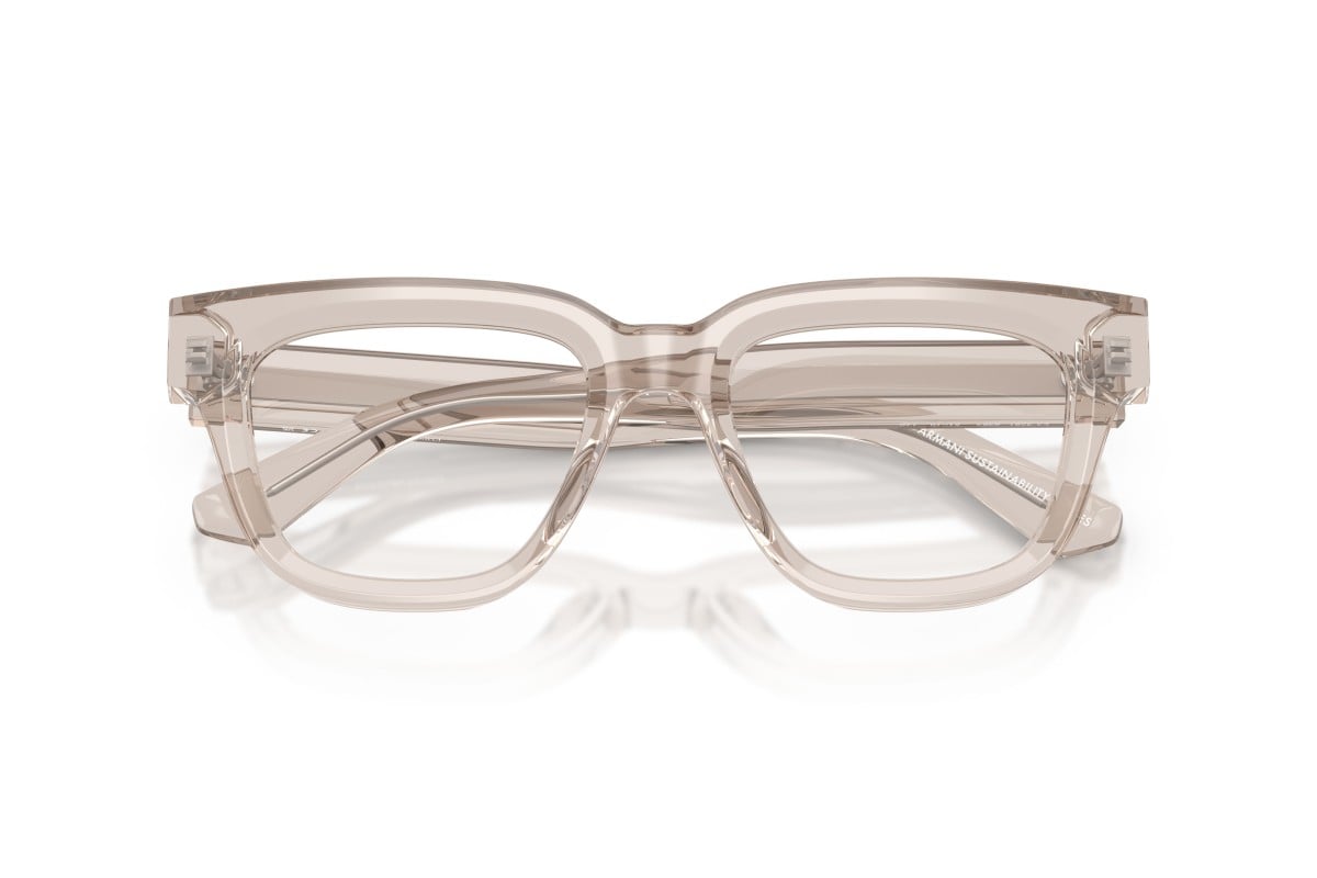 OCCHIALE DA VISTA DONNA | EMPORIO ARMANI EA 3281 - 6363 TUNDRA TRASPARENTE E LUCENTE - CALIBRO 51