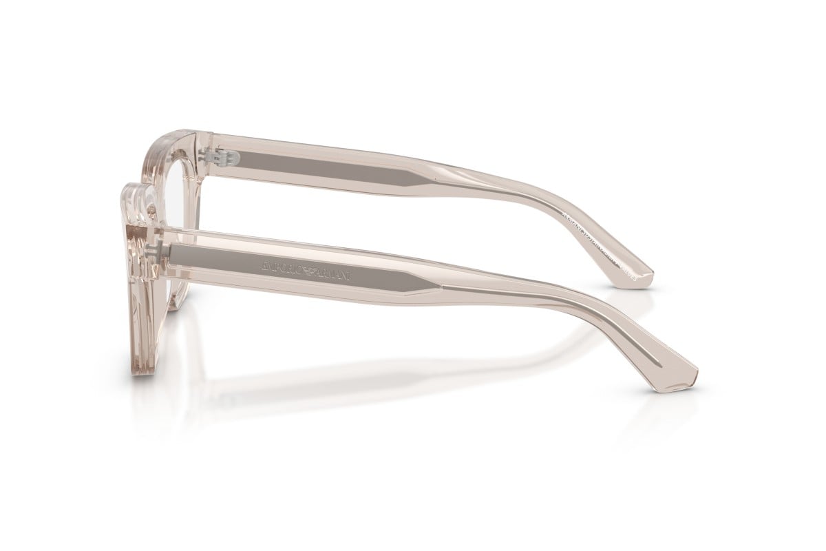 OCCHIALE DA VISTA DONNA | EMPORIO ARMANI EA 3281 - 6363 TUNDRA TRASPARENTE E LUCENTE - CALIBRO 51