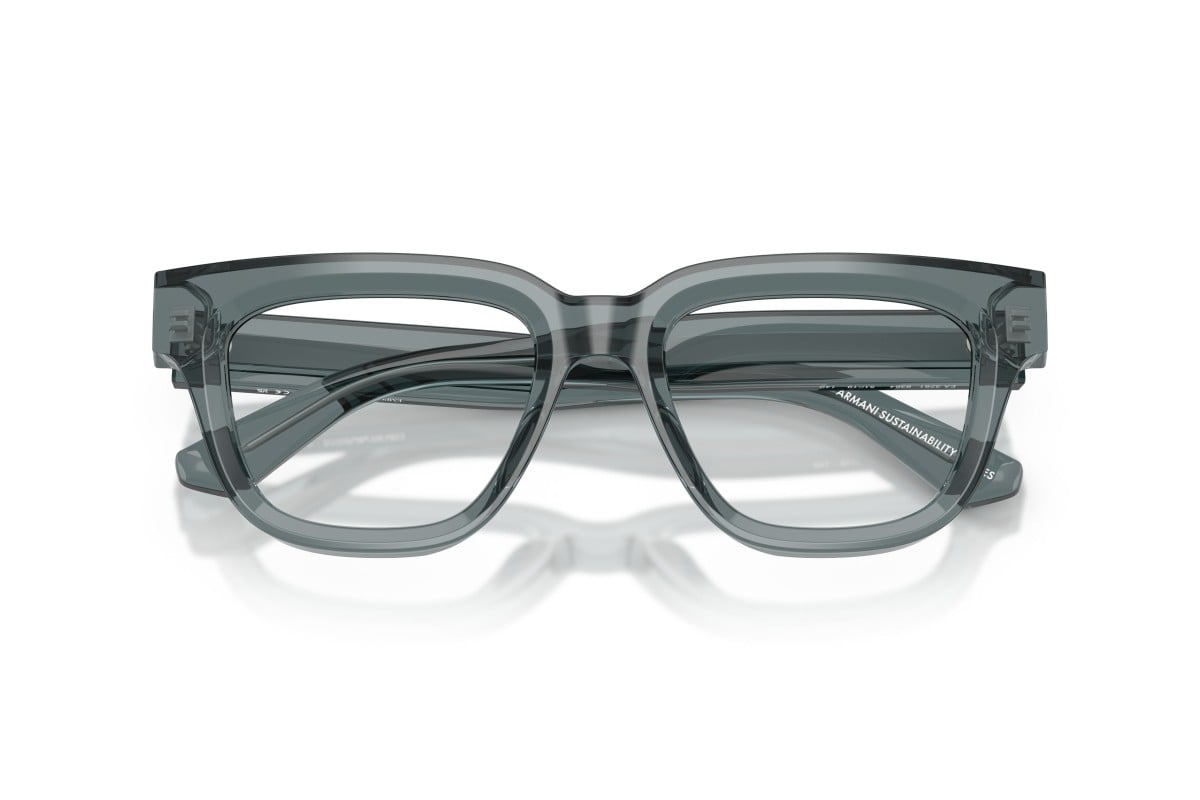 OCCHIALE DA VISTA DONNA | EMPORIO ARMANI EA 3281 - 6364 GRIGIO TRASPARENTE LUCIDO - CALIBRO 51