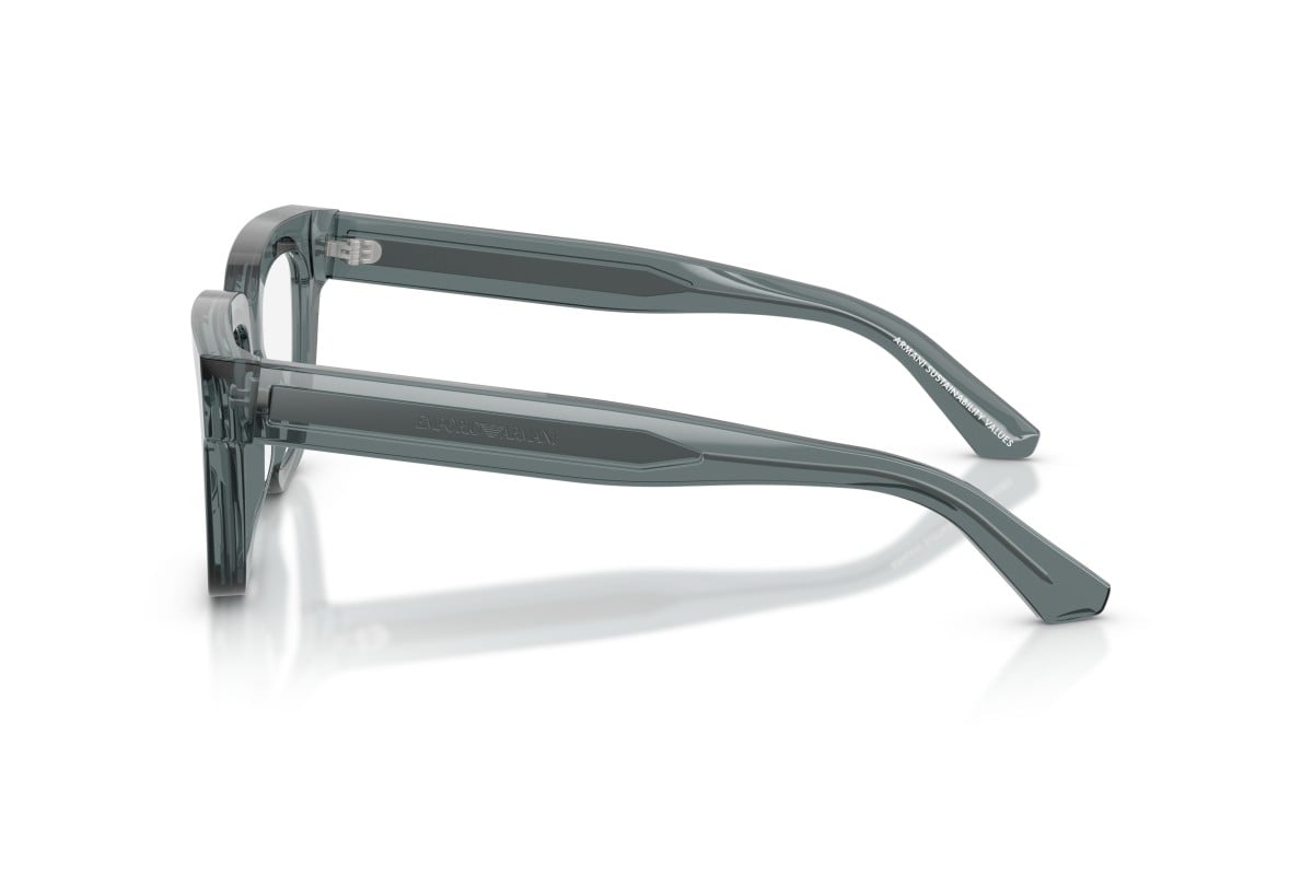 OCCHIALE DA VISTA DONNA | EMPORIO ARMANI EA 3281 - 6364 GRIGIO TRASPARENTE LUCIDO - CALIBRO 51