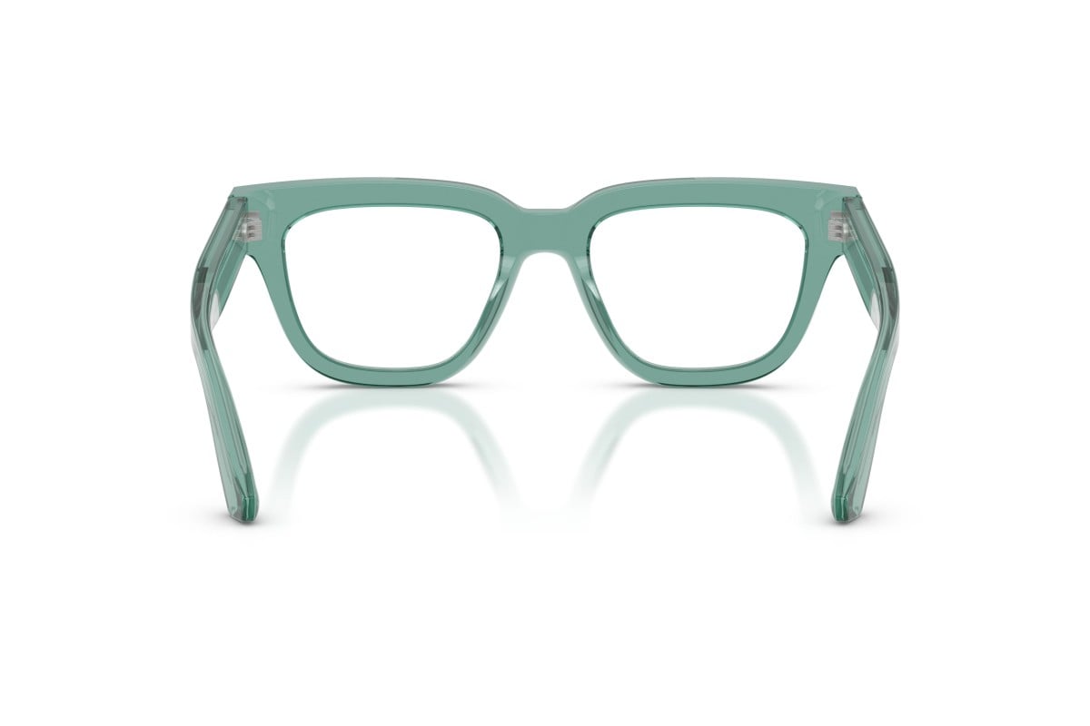 OCCHIALE DA VISTA DONNA | EMPORIO ARMANI EA 3281 - 6365 VERDE TRASPARENTE LUCIDO - CALIBRO 49