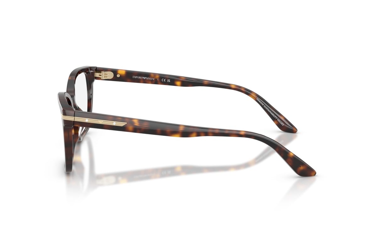 OCCHIALE DA VISTA DONNA | EMPORIO ARMANI EA 3282BU - 5026 AVANA SCINTILLANTE - CALIBRO 52