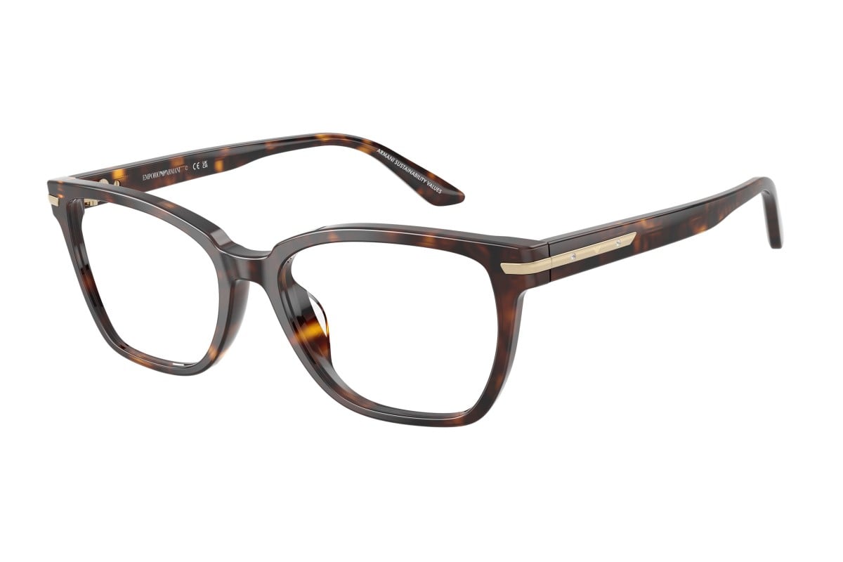 OCCHIALE DA VISTA DONNA | EMPORIO ARMANI EA 3282BU - 5026 AVANA SCINTILLANTE - CALIBRO 52