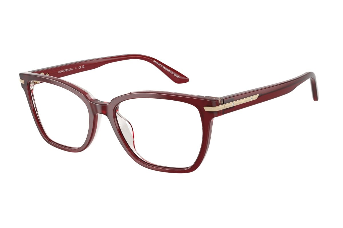 OCCHIALE DA VISTA DONNA | EMPORIO ARMANI  EA 3282BU - 6377 BORDEAUX LUCIDO - CALIBRO 54