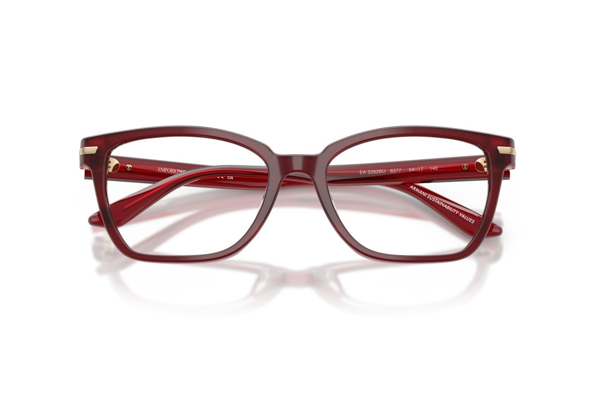 OCCHIALE DA VISTA DONNA | EMPORIO ARMANI  EA 3282BU - 6377 BORDEAUX LUCIDO - CALIBRO 54