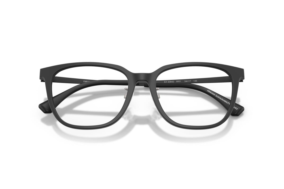 OCCHIALE DA VISTA UOMO | EMPORIO ARMANI EA 3284D - 5001 NERO OPACO - CALIBRO 54