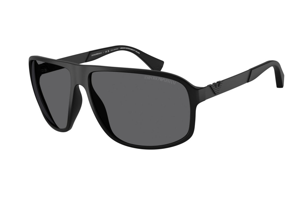 OCCHIALE DA SOLE UOMO | EMPORIO ARMANI EA 4029 - 5001T3 NERO OPACO - CALIBRO 64