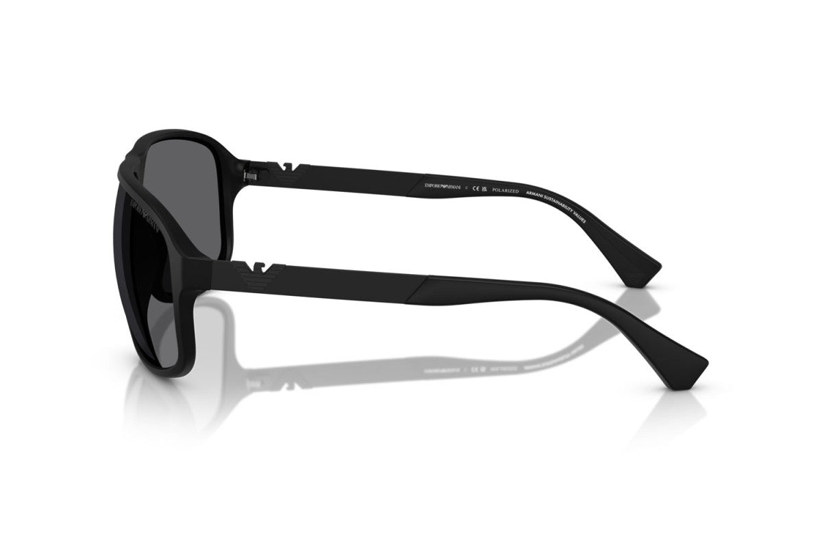 OCCHIALE DA SOLE UOMO | EMPORIO ARMANI EA 4029 - 5001T3 NERO OPACO - CALIBRO 64