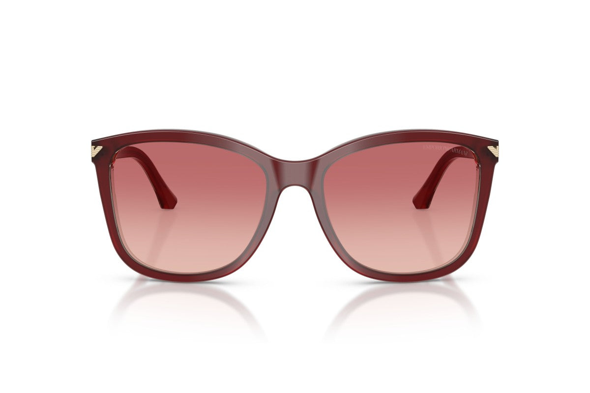 OCCHIALE DA SOLE DONNA | EMPORIO ARMANI EA 4060 - 6377A5 BORDEAUX LUCIDO - CALIBRO 56