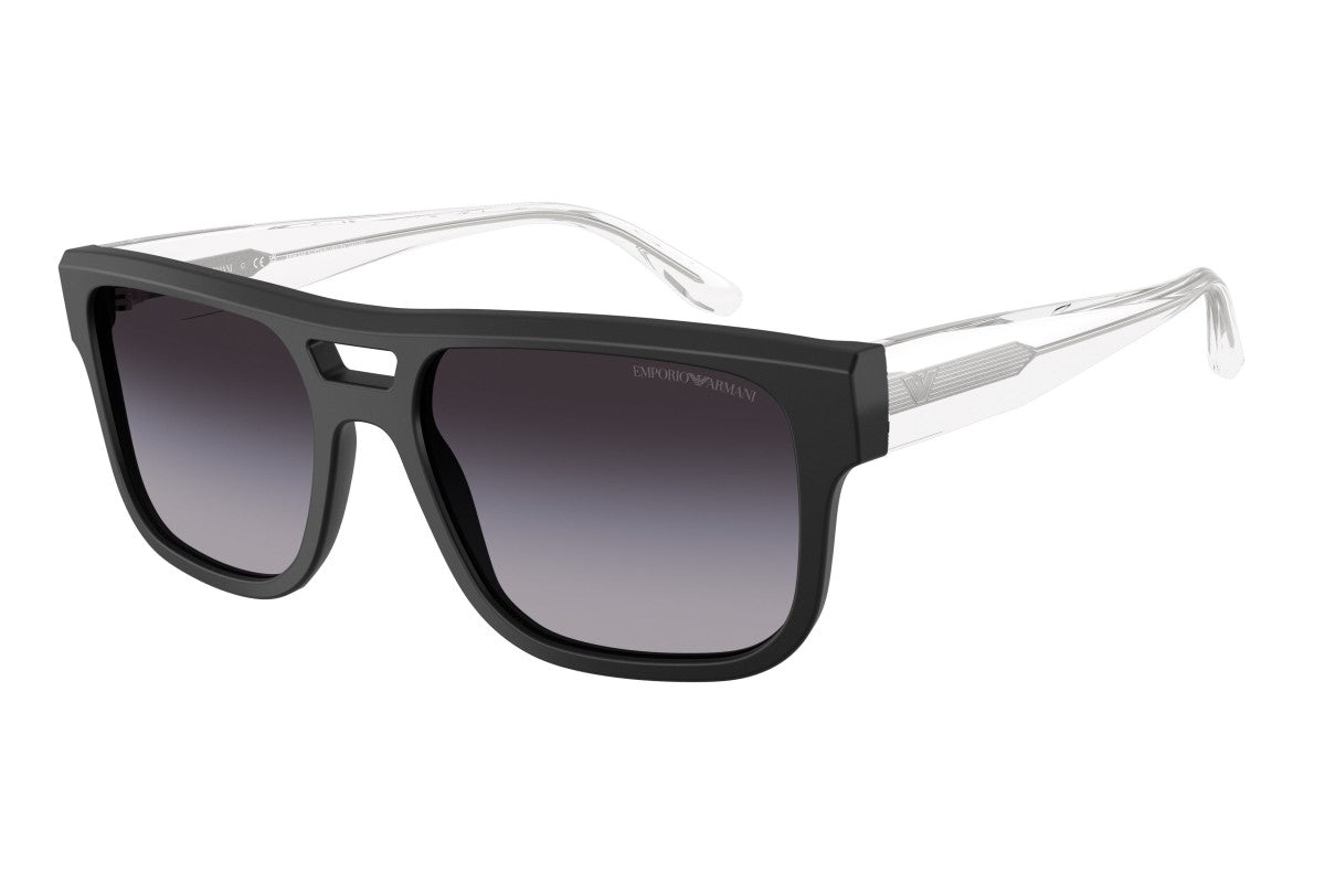 OCCHIALE DA SOLE UOMO | EMPORIO ARMANI EA 4197 - 50018G NERO OPACO - CALIBRO 57