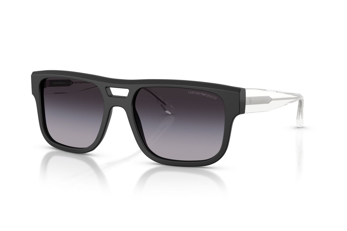 OCCHIALE DA SOLE UOMO | EMPORIO ARMANI EA 4197 - 50018G NERO OPACO - CALIBRO 57