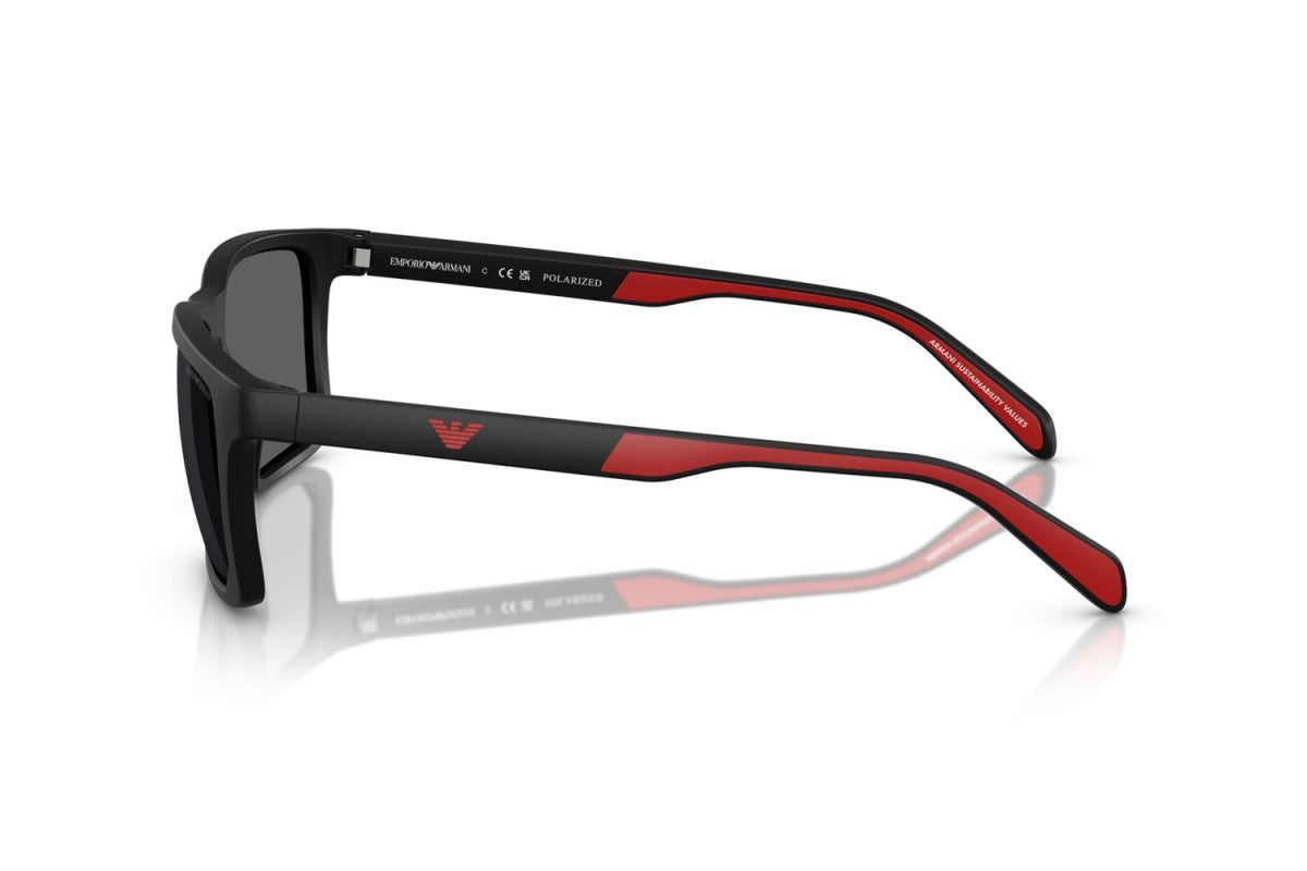 OCCHIALE DA SOLE UOMO | EMPORIO ARMANI EA 4219 - 5001T3 NERO OPACO - CALIBRO 57