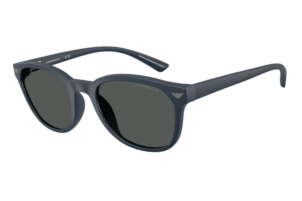 OCCHIALE DA SOLE UOMO | EMPORIO ARMANI EA 4225U - 618587 BLU NAVY OPACO - CALIBRO 53