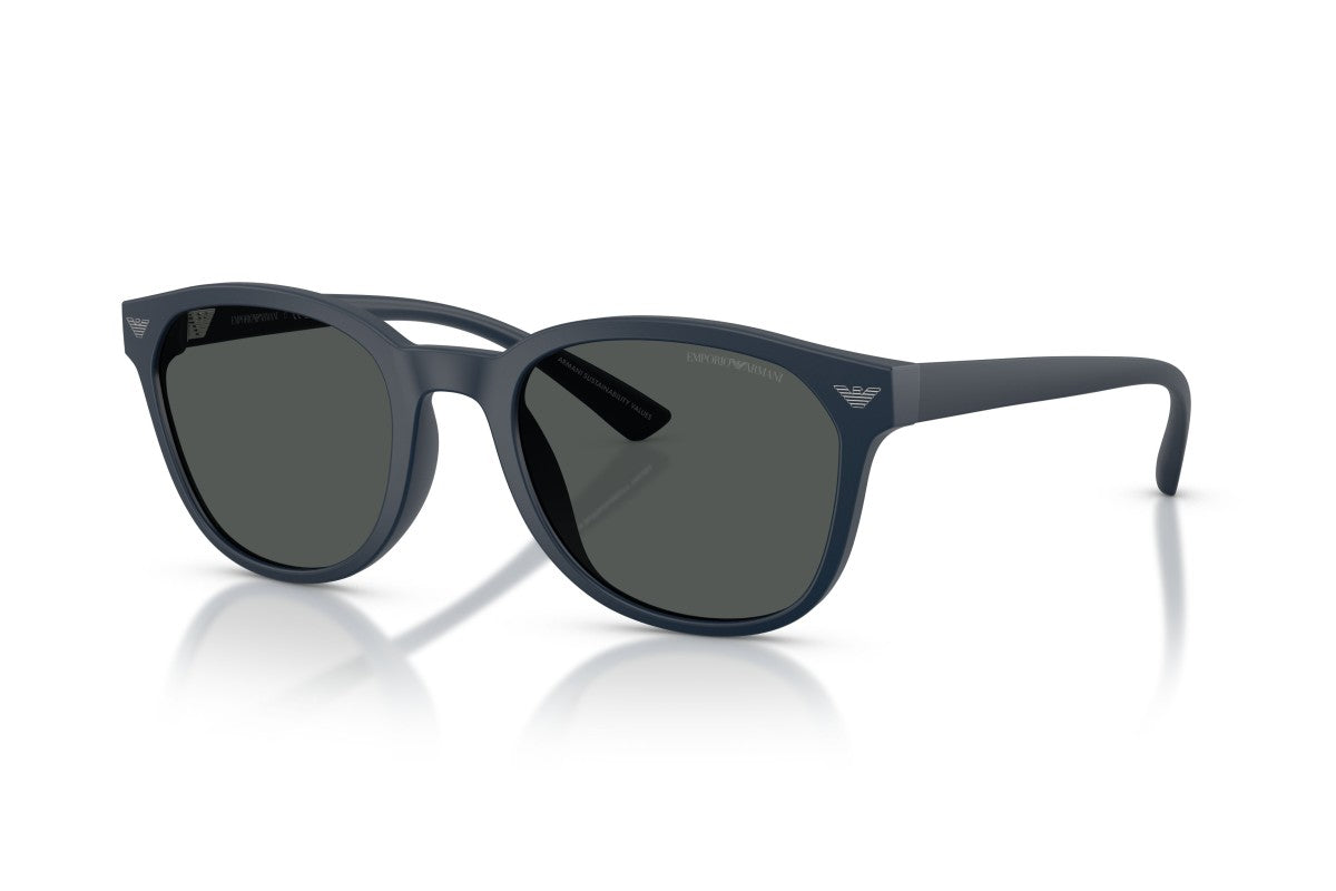 OCCHIALE DA SOLE UOMO | EMPORIO ARMANI EA 4225U - 618587 BLU NAVY OPACO - CALIBRO 53