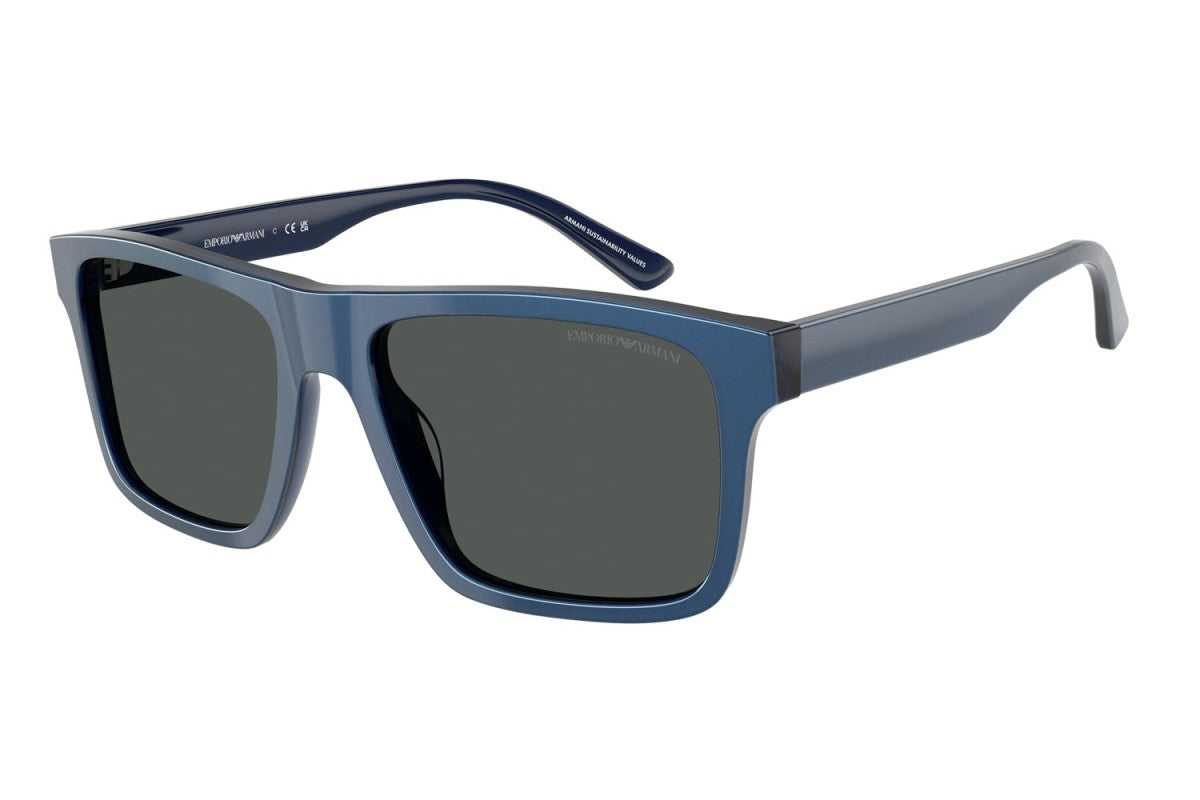 OCCHIALE DA SOLE UOMO | EMPORIO ARMANI EA 4232 - 617587 BLU CANGIANTE - CALIBRO 57