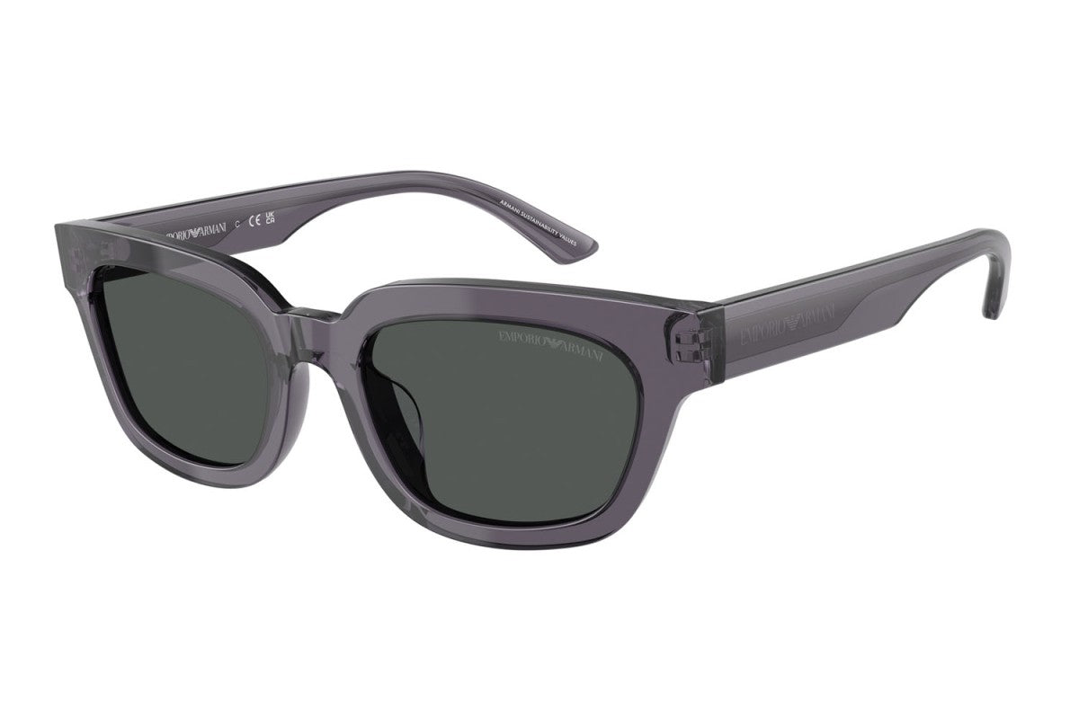 OCCHIALE DA SOLE DONNA | EMPORIO ARMANI EA 4233U - 610687 GRIGIO TRASPARENTE - CALIBRO 53
