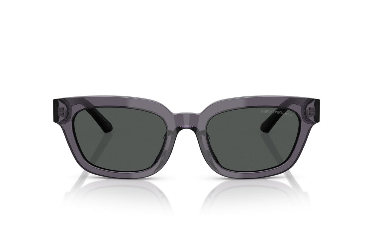 OCCHIALE DA SOLE DONNA | EMPORIO ARMANI EA 4233U - 610687 GRIGIO TRASPARENTE - CALIBRO 53