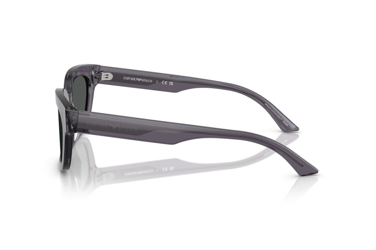 OCCHIALE DA SOLE DONNA | EMPORIO ARMANI EA 4233U - 610687 GRIGIO TRASPARENTE - CALIBRO 53