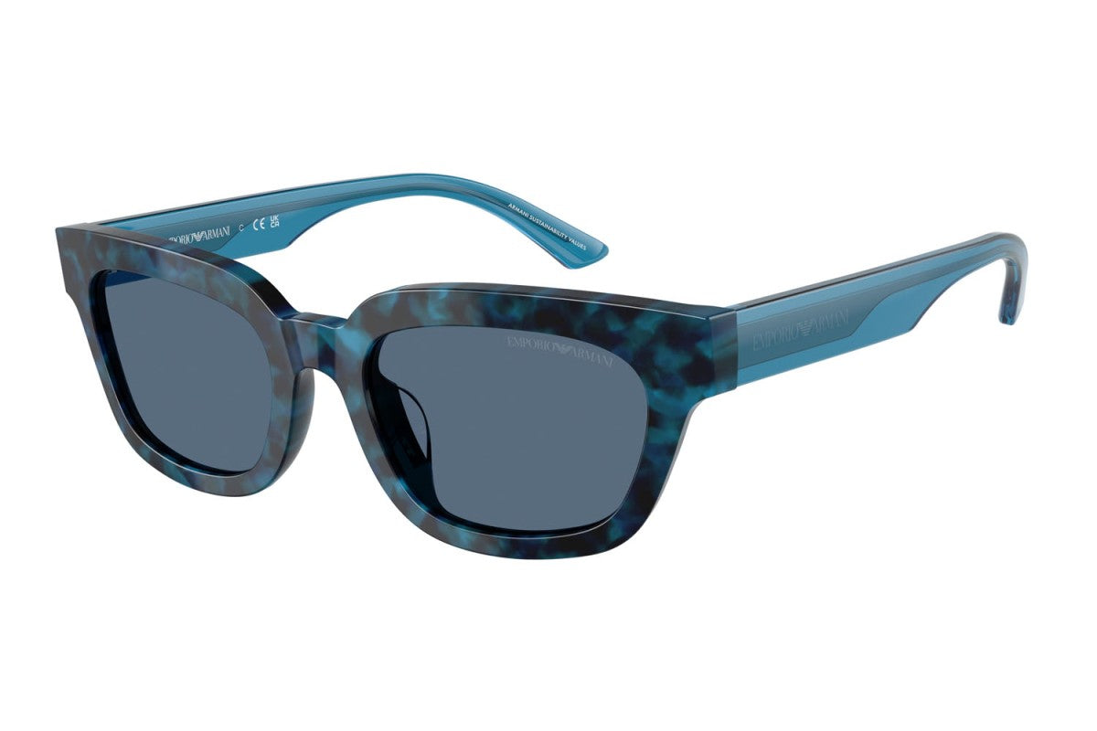 OCCHIALE DA SOLE DONNA | EMPORIO ARMANI EA 4233U - 618080 BLU AVANA - CALIBRO 53