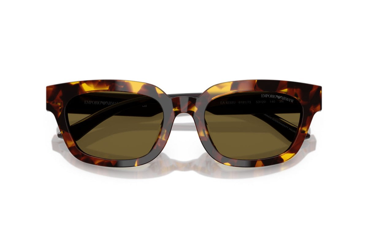 OCCHIALE DA SOLE DONNA | EMPORIO ARMANI EA 4233U - 618173 GIALLO AVANA - CALIBRO 53