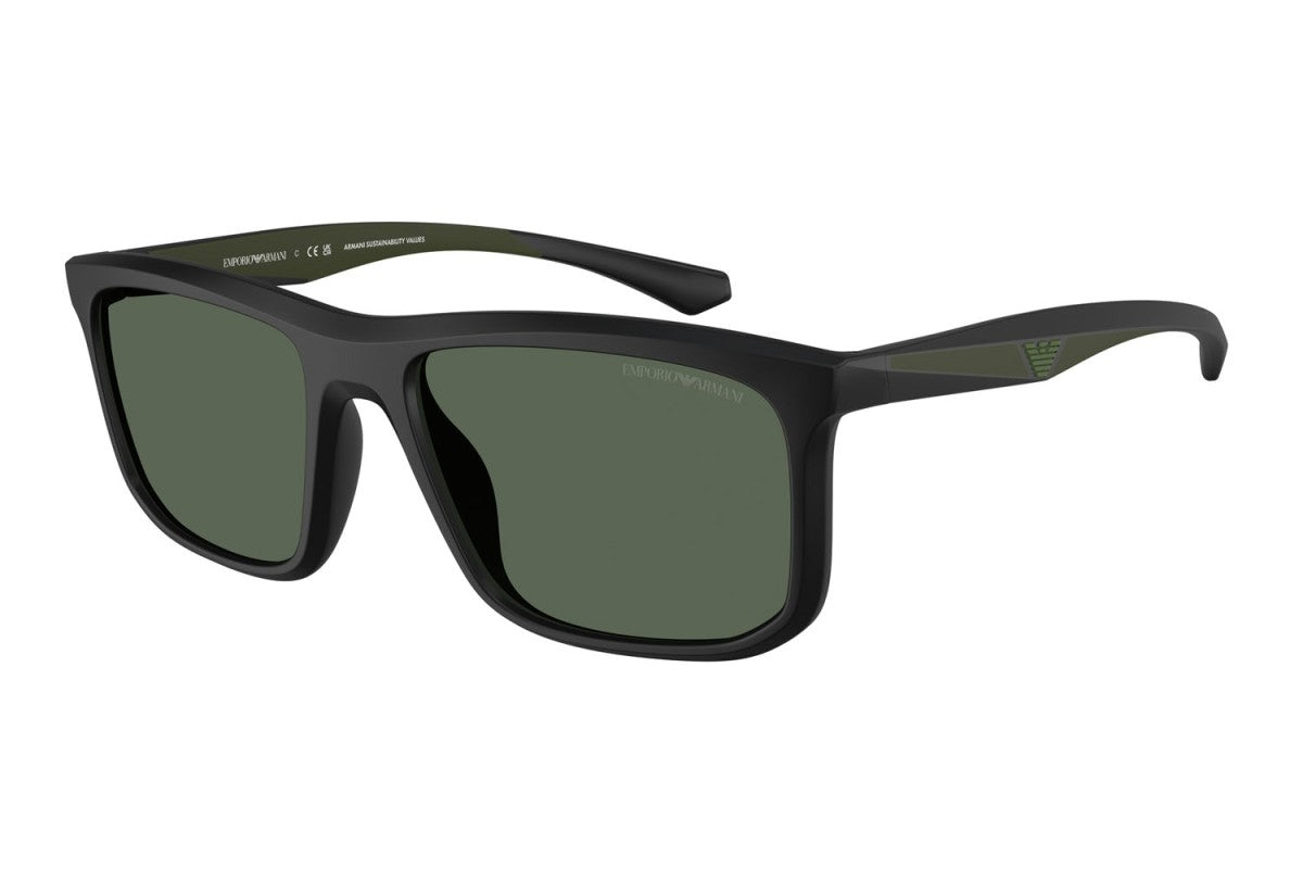 OCCHIALE DA SOLE UOMO | EMPORIO ARMANI EA 4234U - 500171 NERO OPACO - CALIBRO 57