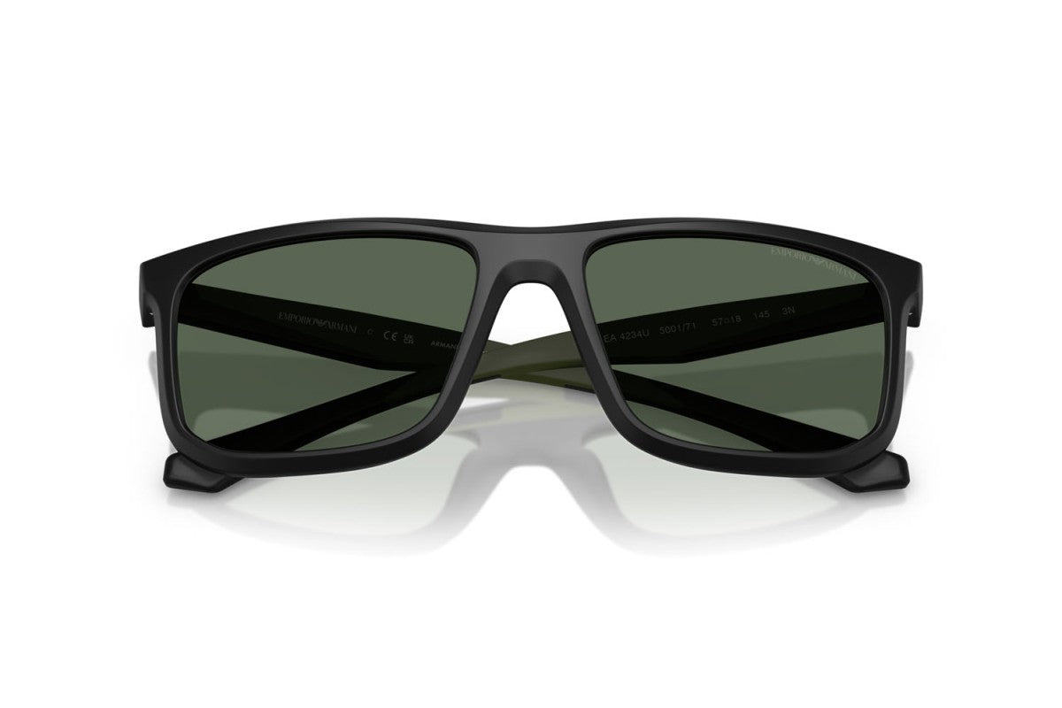 OCCHIALE DA SOLE UOMO | EMPORIO ARMANI EA 4234U - 500171 NERO OPACO - CALIBRO 57