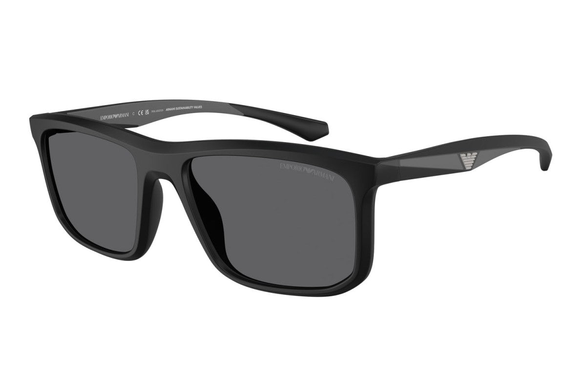 OCCHIALE DA SOLE UOMO | EMPORIO ARMANI EA 4234U - 5001T3 NERO OPACO - CALIBRO 57