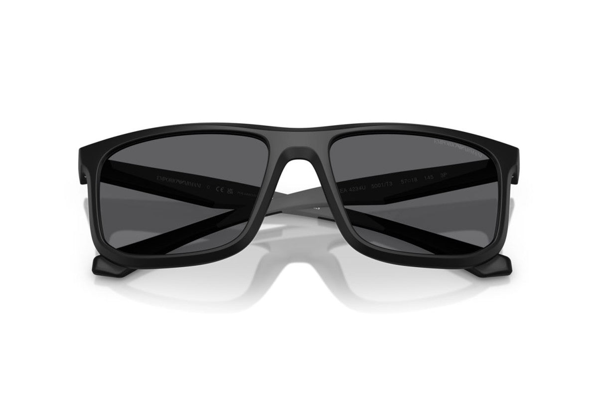 OCCHIALE DA SOLE UOMO | EMPORIO ARMANI EA 4234U - 5001T3 NERO OPACO - CALIBRO 57