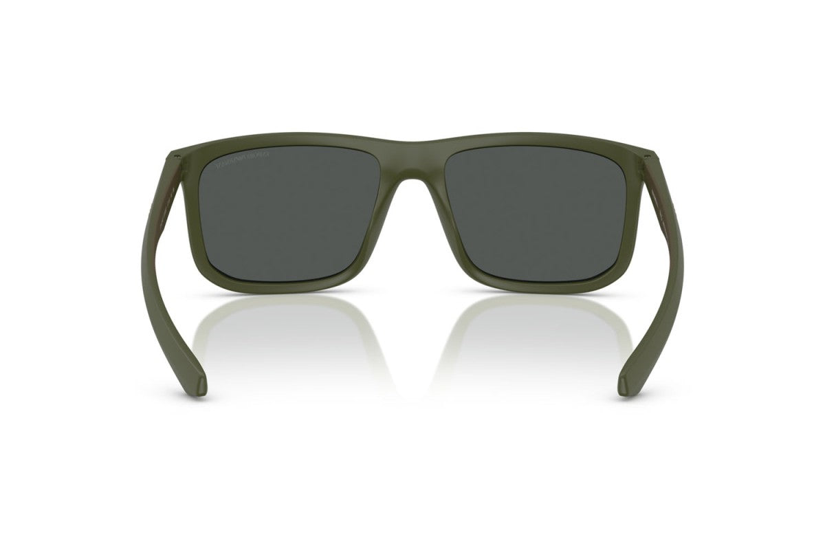 OCCHIALE DA SOLE UOMO | EMPORIO ARMANI EA 4234U - 618487 VERDE OPACO - CALIBRO 57