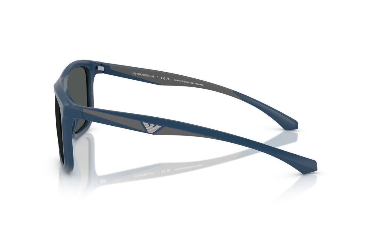 OCCHIALE DA SOLE UOMO | EMPORIO ARMANI EA 4234U - 618587 BLU OPACO - CALIBRO 57
