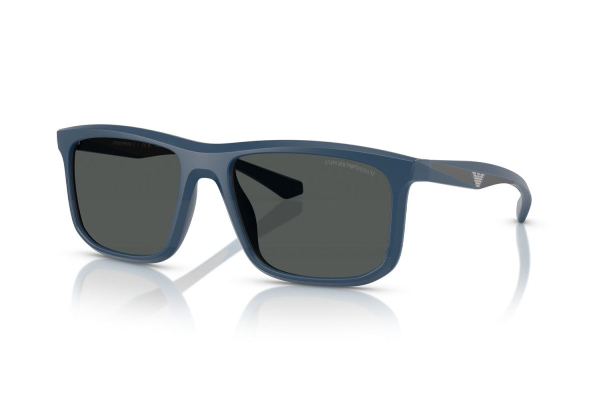 OCCHIALE DA SOLE UOMO | EMPORIO ARMANI EA 4234U - 618587 BLU OPACO - CALIBRO 57