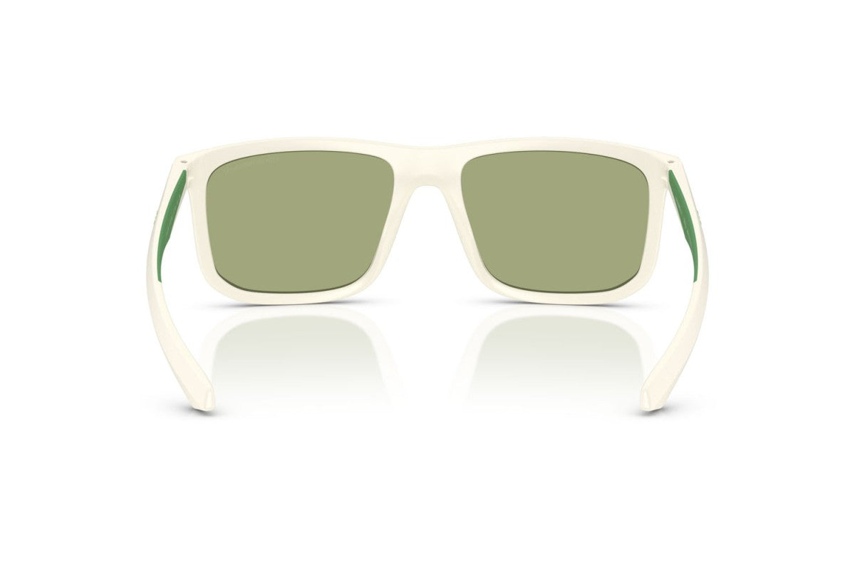 OCCHIALE DA SOLE UOMO | EMPORIO ARMANI EA 4234U - 618782 BIANCO OPACO - CALIBRO 57