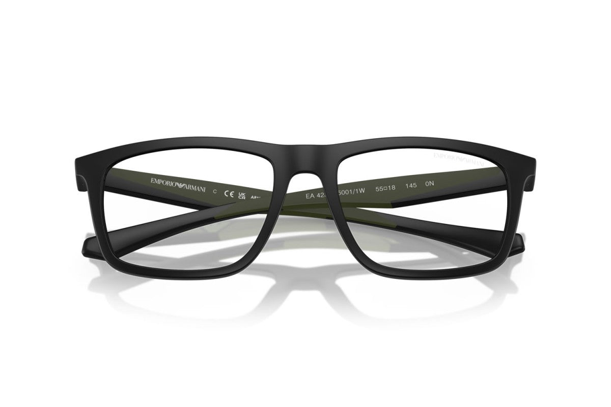 OCCHIALE DA SOLE UOMO | EMPORIO ARMANI EA 4235 - 50011W NERO OPACO - CALIBRO 53